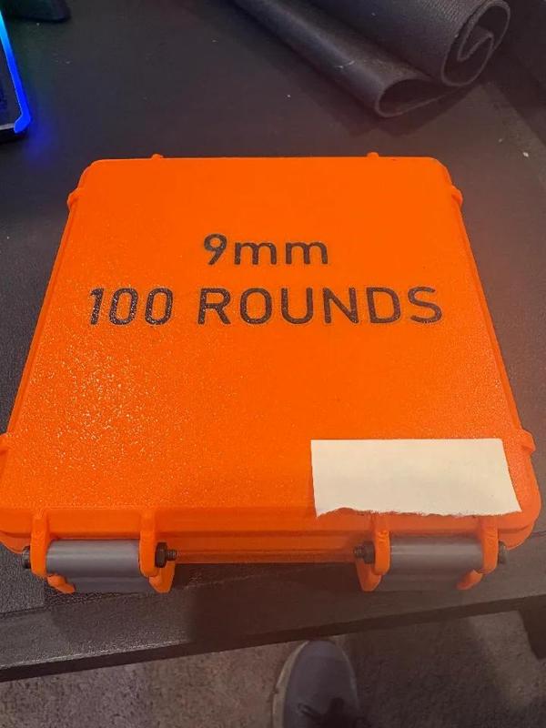 100 round Blazer Brass 9mm rugged box   