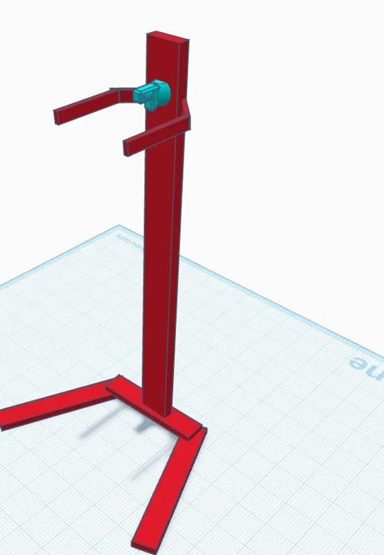 dummy 13 floor crane   