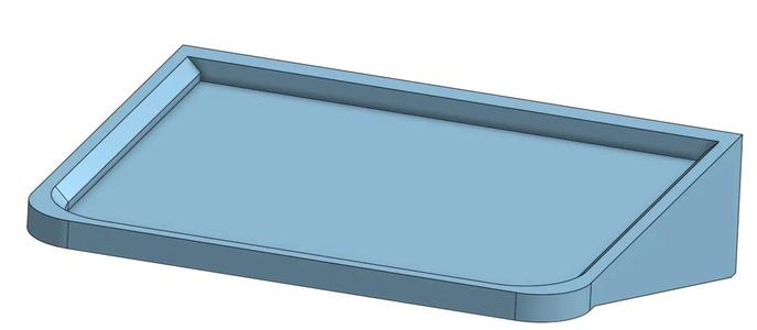 wall mounted tray   