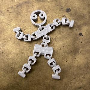 Small articulated man