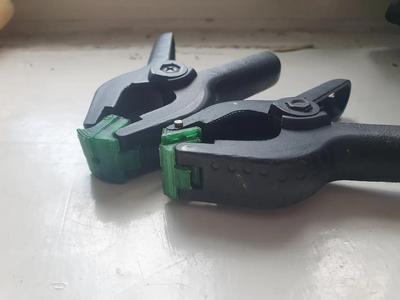 Replacement part - tip of a sping clamp   