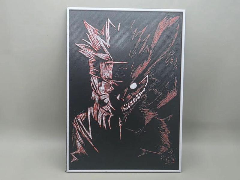 Naruto Kurama - HueForge   