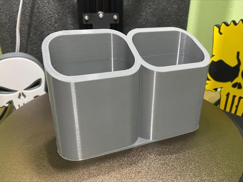 PORTA CANETAS ESCAPAMENTO TURBO   