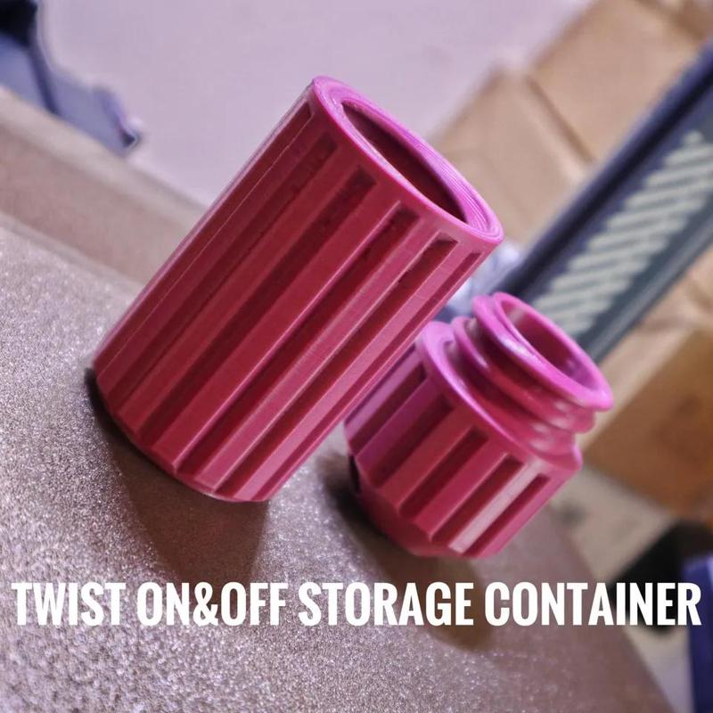 Twist On&Off Storage Organizer Container   