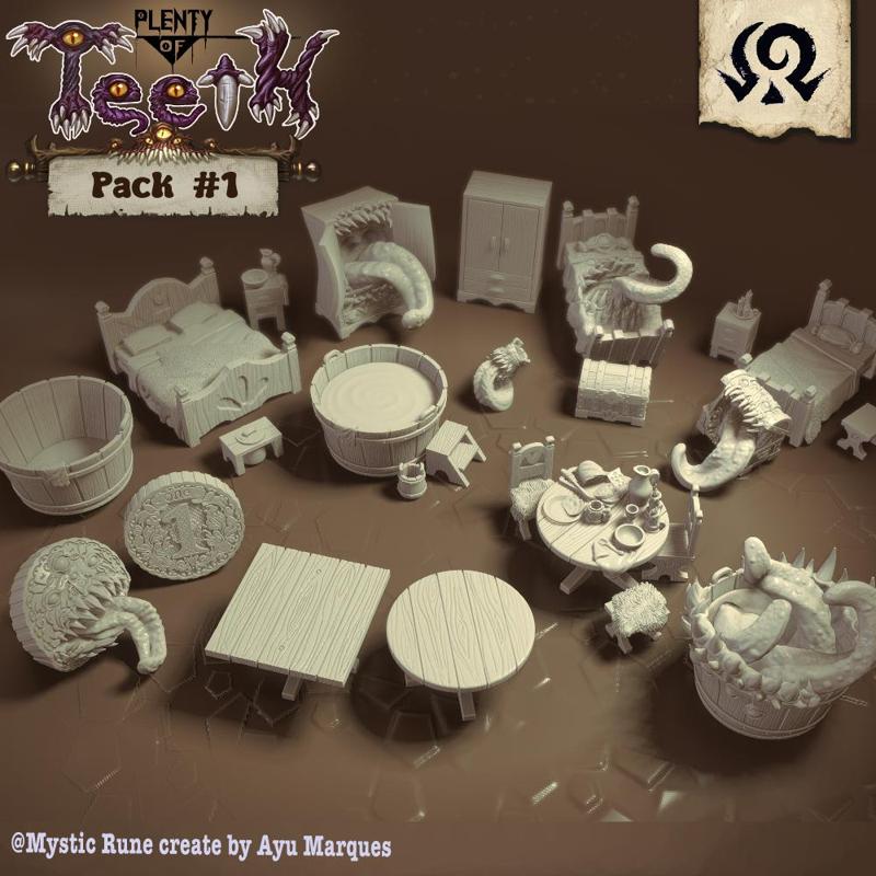 Planty of teeth - pack 1