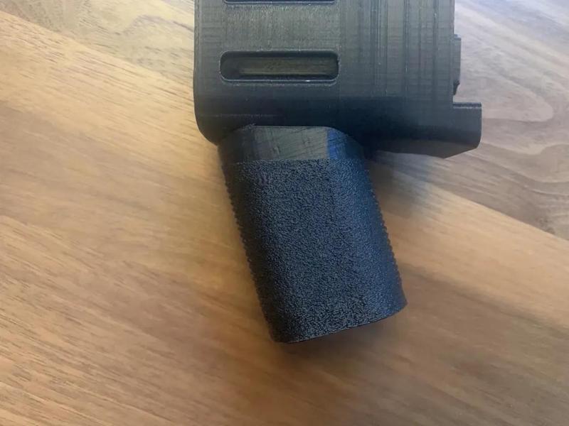 Angled Vertical Foregrip MLOK   