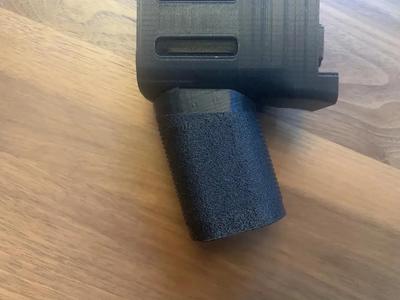 Angled Vertical Foregrip MLOK   