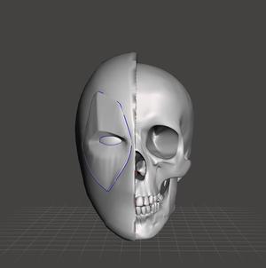 deadpool skull