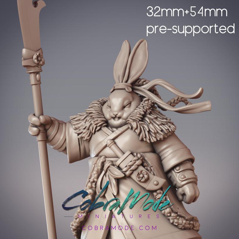 Rabbit Folk Warrior - Cloud Sunder, Guanghan General (Pre-supported)