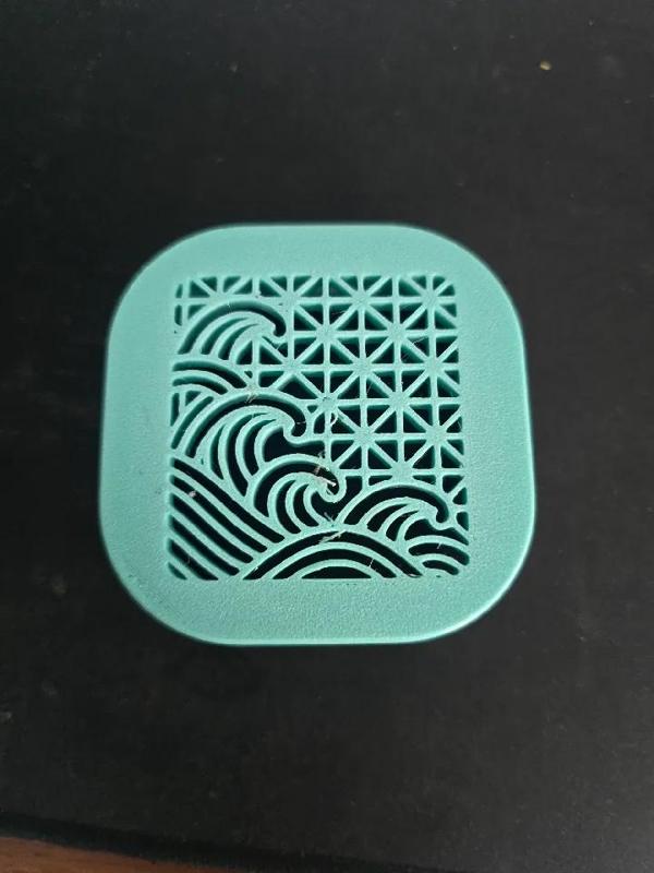 Corsair Swappable Pump Cap for Titan AIO Cooler - Kumiko Waves   