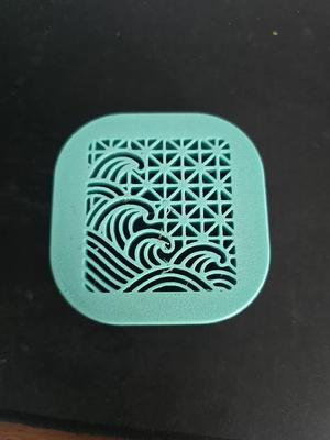 Corsair Swappable Pump Cap for Titan AIO Cooler - Kumiko Waves   