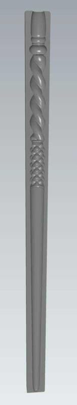 MakeIT Wand Collection Ginny Weasley Wand Molds