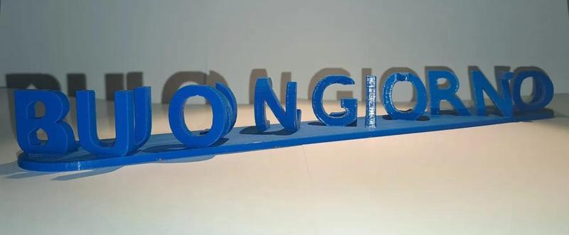 AMBIGRAMMA 3D BUONGIORNO UN CAZZO Pro   