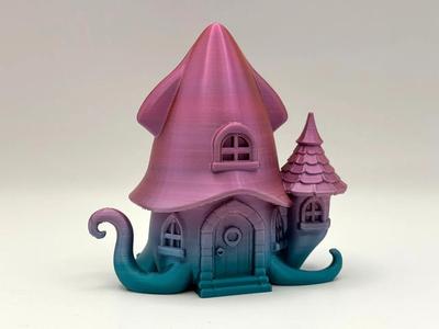 Squid Fairy House   