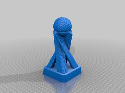 Golf Trophy - Longest Drive Champion (Updated to 2022)