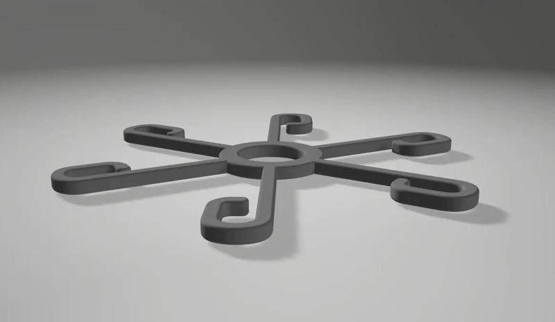 Plant Holder Rounded   