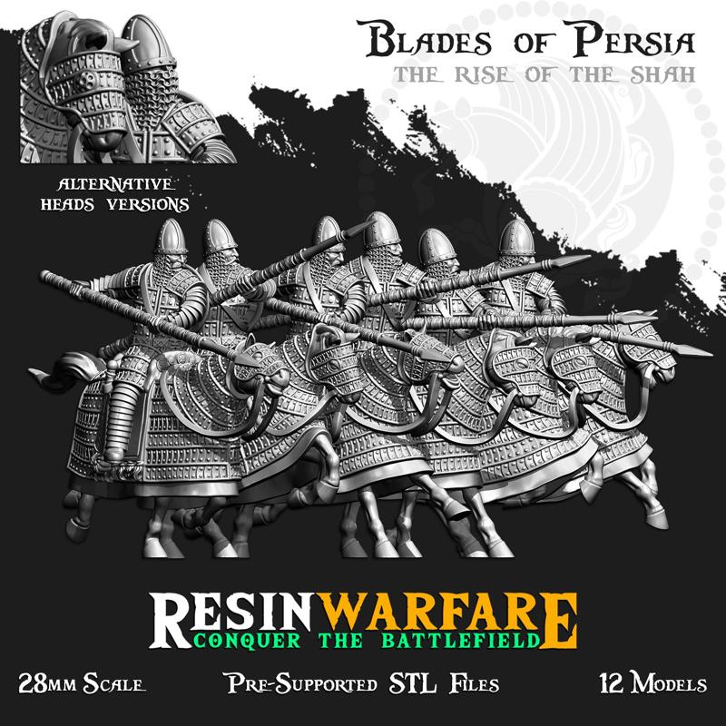 Persian Cataphracts - Blades of Persia