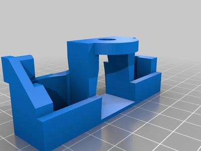 Linear Rail X Axis Mod for Ender 3 + Stock end stop flap