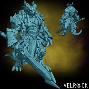 Velrock, Dragonborn Paladin (PRESUPPORTED)