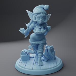 Holiday Goblin Pinup