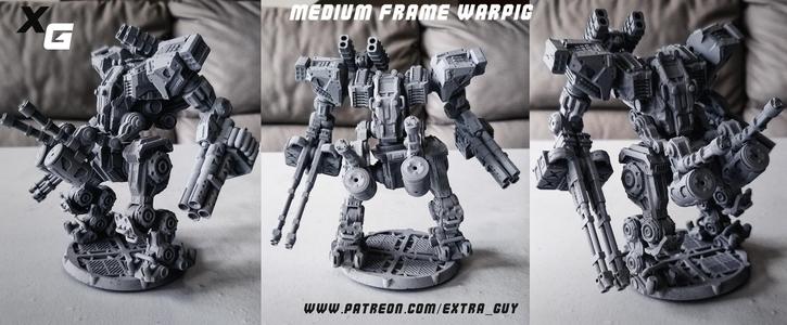 Warpig Class Medium Frame  67mm base