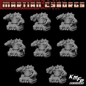 Martian Cyborg Infantry Siege Breakers (6-8mm)