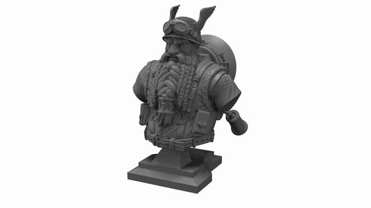 Dwarf Bust- Glogan Version F