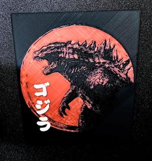 Godzilla - HueForge