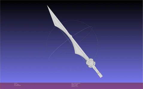RWBY Penny Floating Array Sword Printable Assembly   