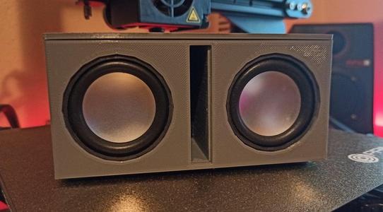 Mini Car Audio Subwoofer Style Enclosure