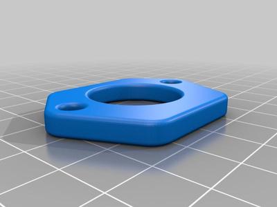 Spacer for campervan security lock