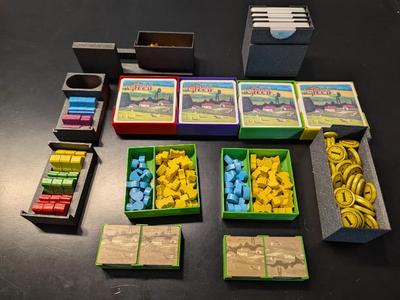 Fields of Green Board Game Insert   