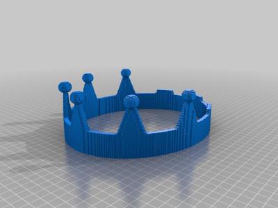 (3D Slash) Crown04_Oval