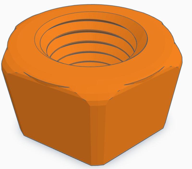 Hex Nut M18 x 2.5