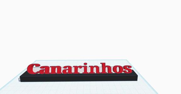Canarinhos - podstawka na monitor   