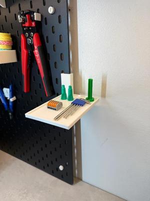 IKEA Skadis side mounted tray   