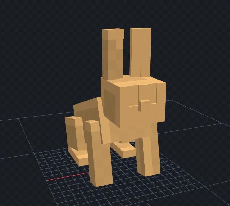 Minecraft Bunny   