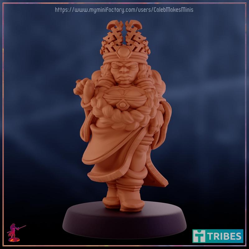  Zabaaz  - Queen of the Mountain [PRE-SUPPORTED] | Old Dwarves of the Mountain Series