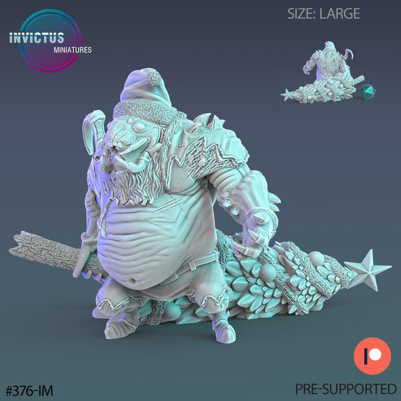 Insectoid Santa / Space Beast / Cosmic Predator Insect / Alien War Creature / Cyberpunk Machine / Invasion Army / Battle Robot / Trooper Attack / Sci-Fi Encounter