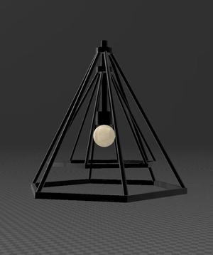 PYRAMID CEILING LAMP - PYRAMID CEILING LAMP