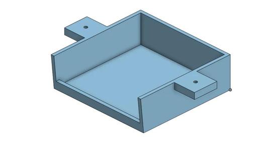 Under desk clutter holder   