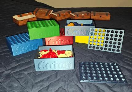 Siedler von Catan Box mit Deckel   