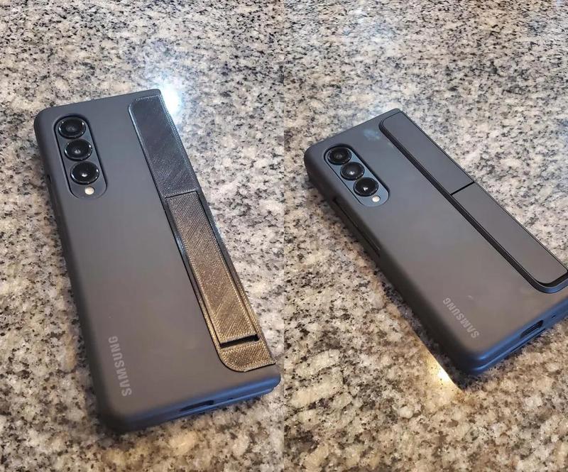 Fold 4 - Flatter Kickstand Mod for Case   