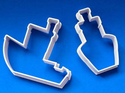 Benchy Cookie Cutter - Set of 2   