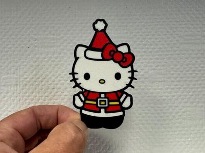 Decor Hello Kitty santa