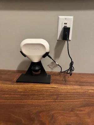 Therastand with charging hole   