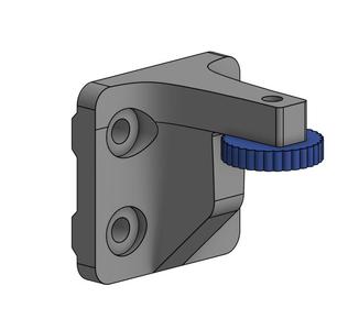 D-Bot Creality Pattern Bed Mount