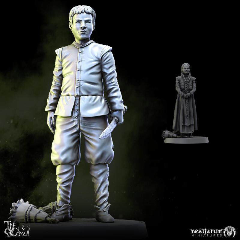 Village Children x 2