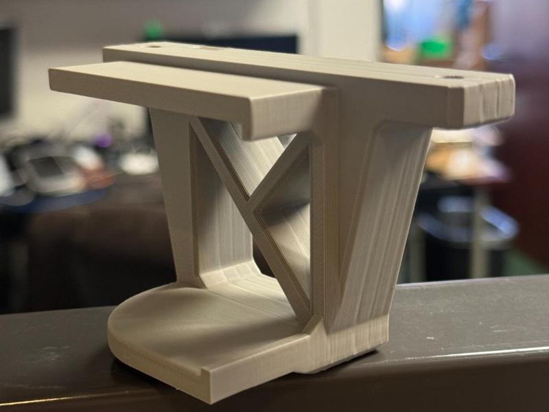 1U Switch Holder for under desk or wall mount