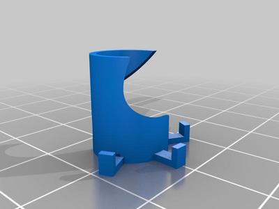 Customizable pole clamp with hooks